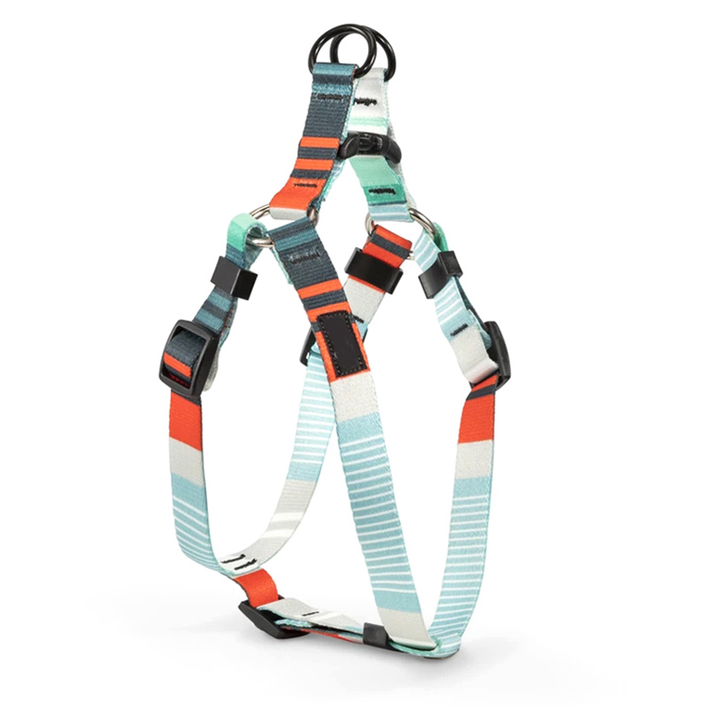 Escape Proof Adjustable Puppy Harness Soft Nylon Webbing Step in Dog Harness for Walking Training Hiking Outdoor