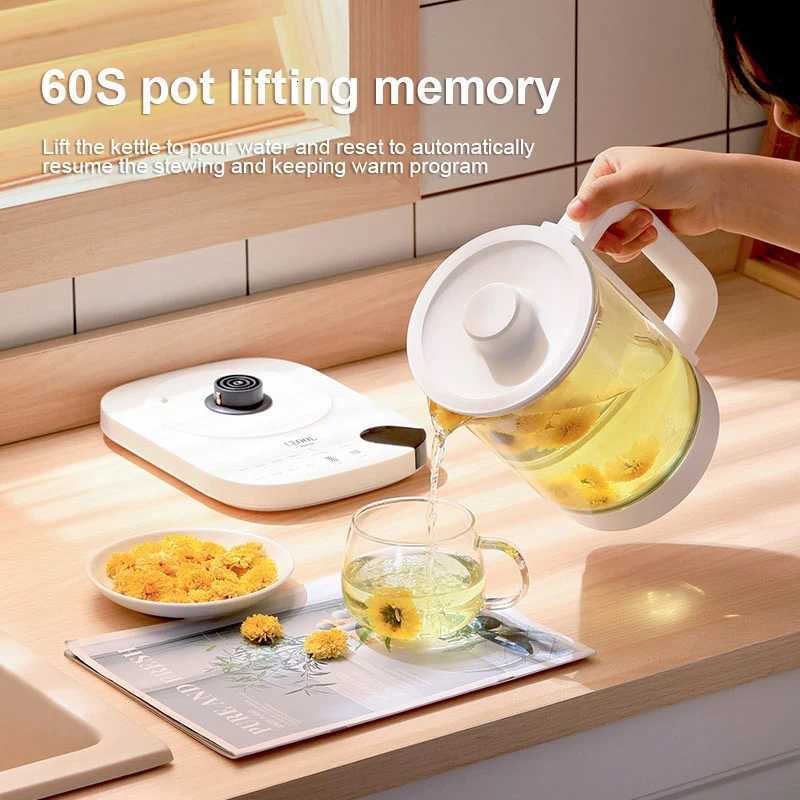 NEW 18L Electric Kettle Tea Pot Health Preserving Pot Boil Water Pot Kettle Stew Cup Multifunctional Teapot Home Office 220V Y251114