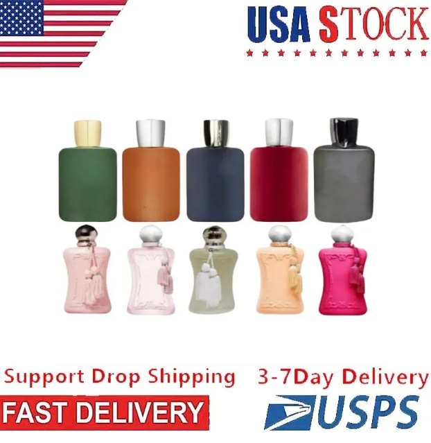 5A Marly Women DEA LA ROSEE Cologne 75ML EDP Natural Spray man cologne Fragrance PALATINE Layton althair kalan perseus Lasting Pleasant Perfume