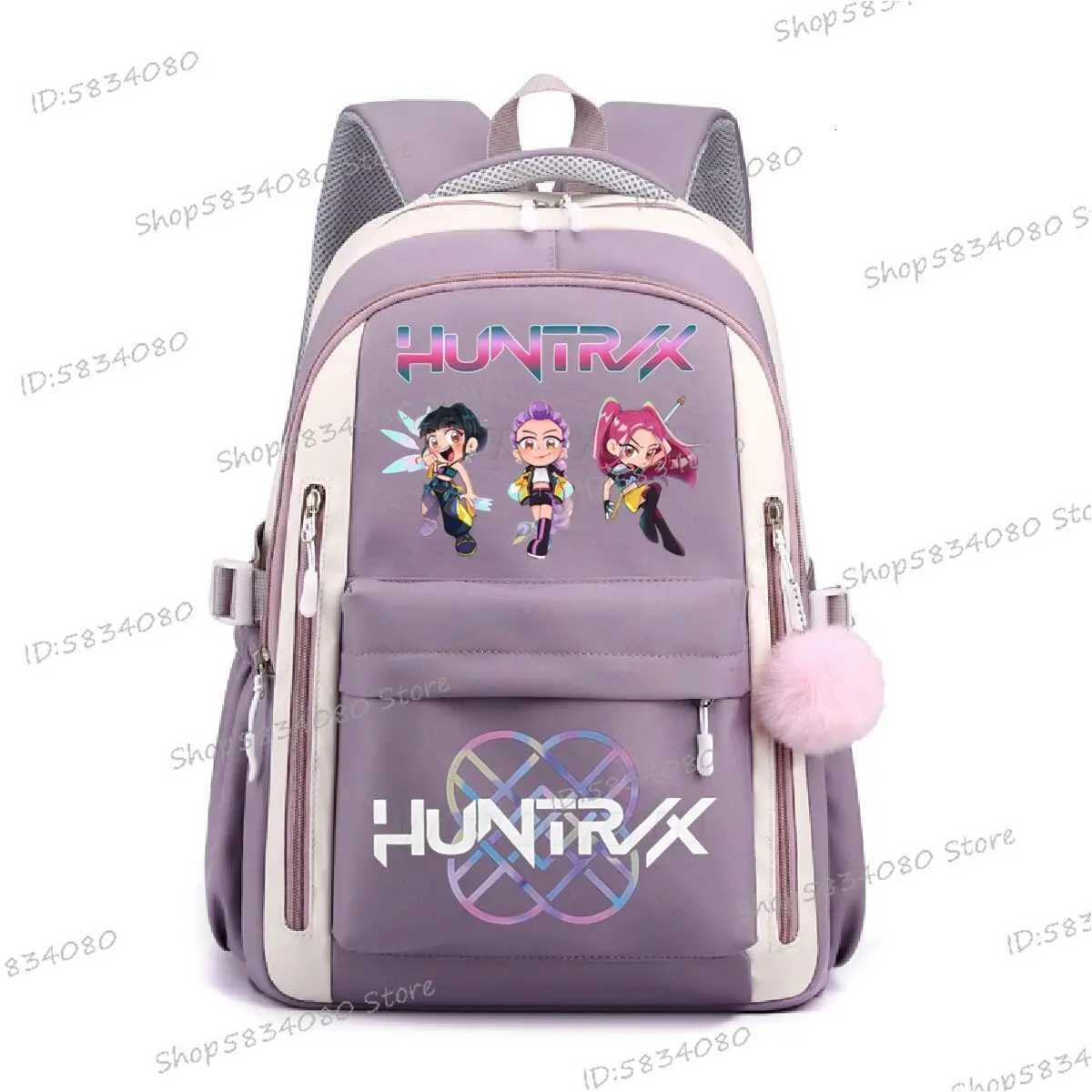 Hot Movie Print School Bags for Teenage Girls Large Capacity Outdoor Travel Bagpack Multi-function Cartoon Students BackpackW251114
