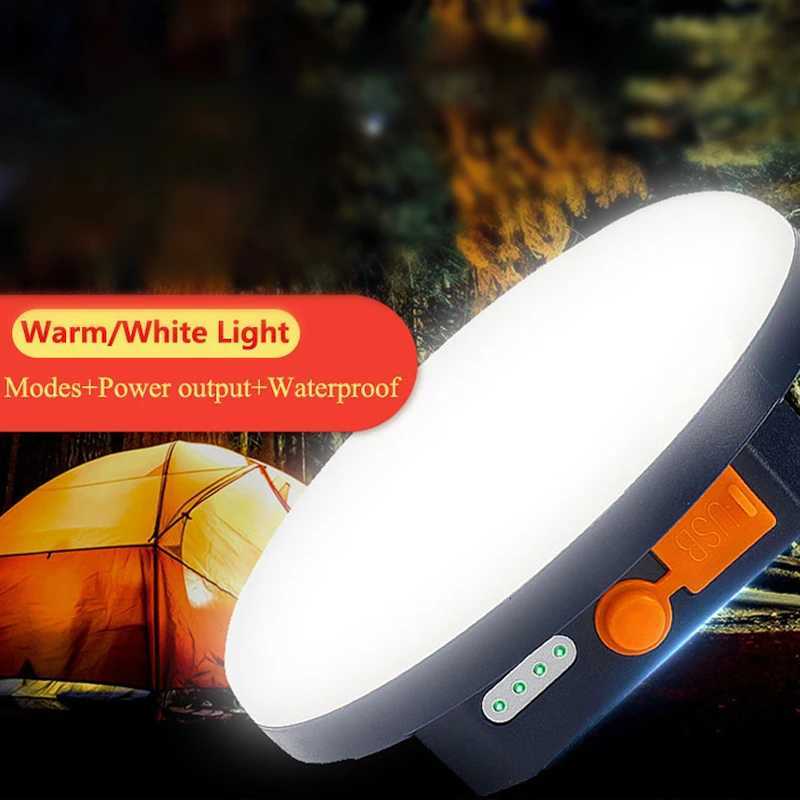 MOSLIGHTING Rechargeable Camping Lantern Magnet Flashlight Fishing Light Outdoor Work Repair Portable High Power Emergency LED M251115