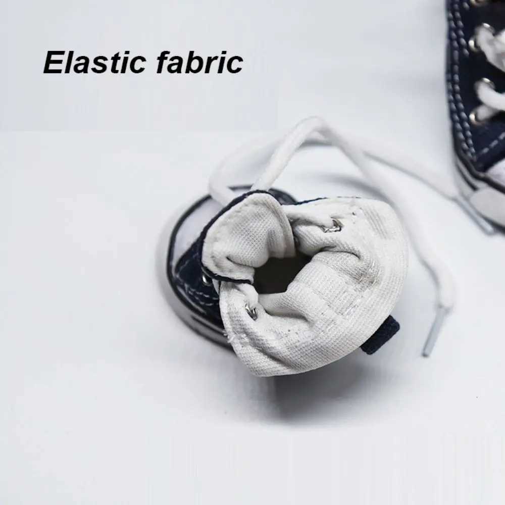 4PCS/Set Waterproof Anti-skidding Denim Canvas Dog Shoes Pet Shoes Sneakers Breathable Booties M251115