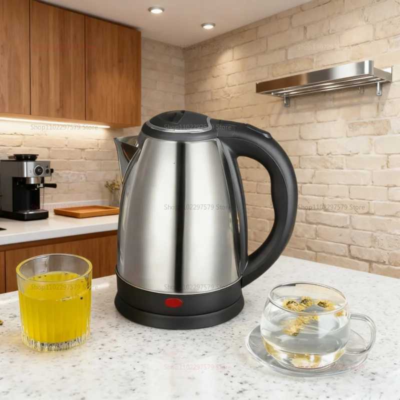 Smart Electric Kettle 1500W High Power Fast Boil Portable Kettle 304 Stainless Steel Smart Kettle for Home Office Hotel Travel Y251114