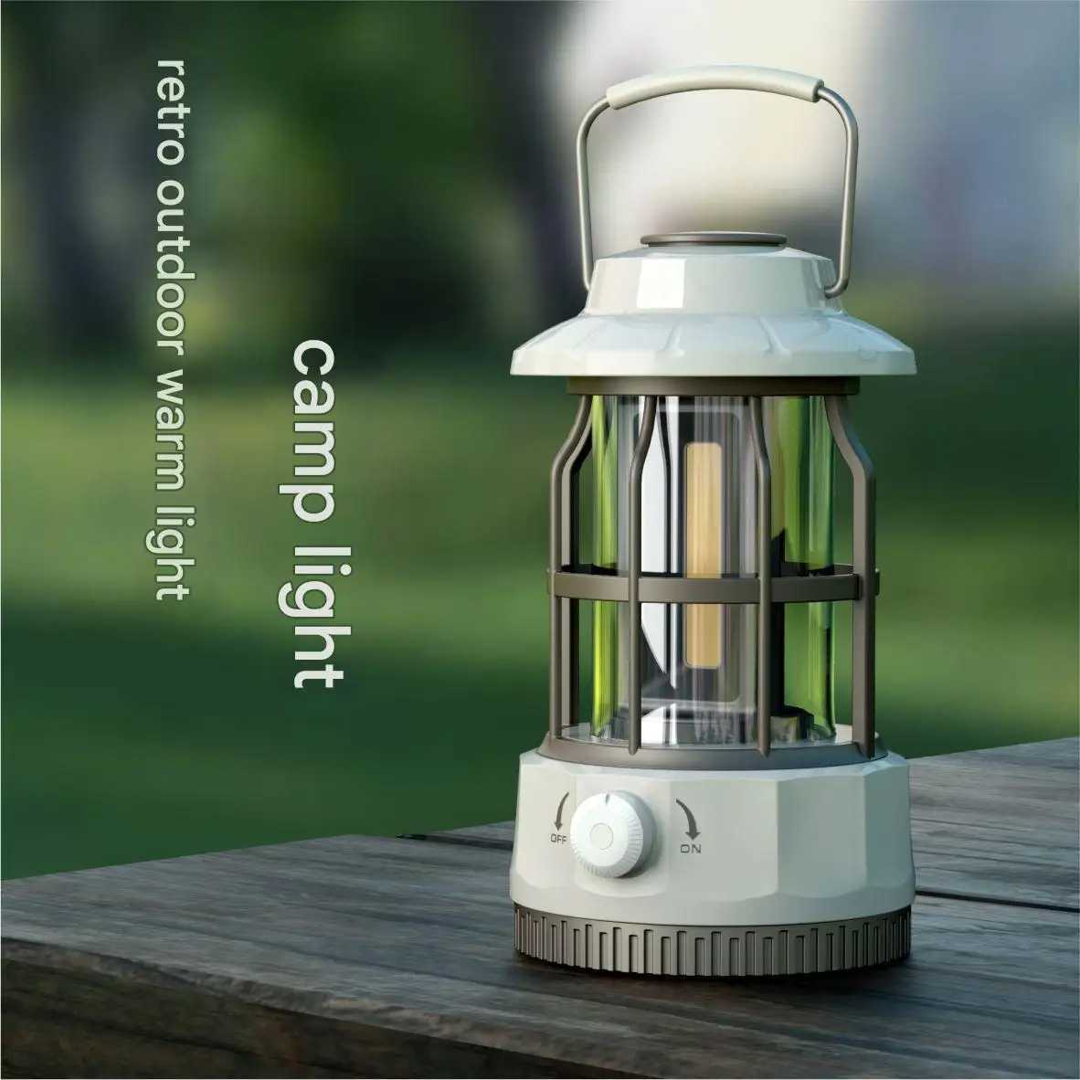 New camping lights outdoor camping lights tent lights portable horse lantern gifts Ningbo retro charging camp lamp M251115
