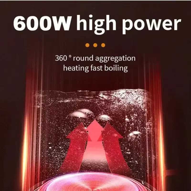 Household Appliances Fast Heating Electric Kettle 304 Stainless Steel Portable Water Kettle for Home Kitchen Hotel Travel Use Y251114