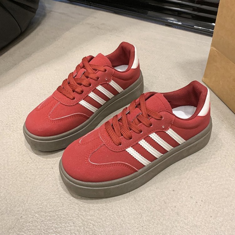 2025 popular new design free shipping women shoes flat casual shoes outdoor sports shoes sports shoes size 35-40 black white red