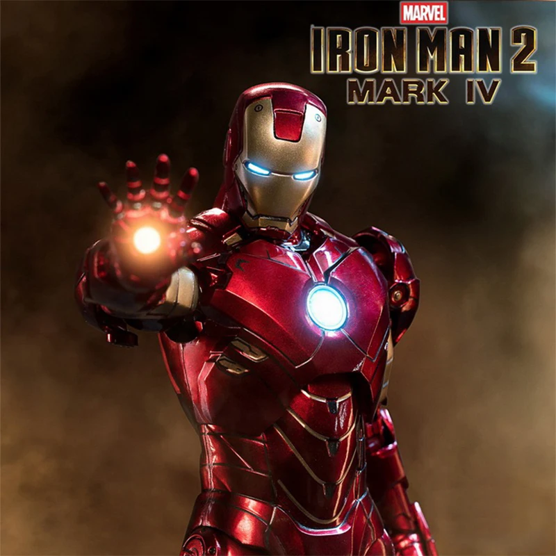 ZD Toys Marvel Official Licensed Iron Man MK4 7Inch Tony Stark Action Figure Avengers 1/10 Scale Collectible Model Kids Gifts Bulk Wholesale