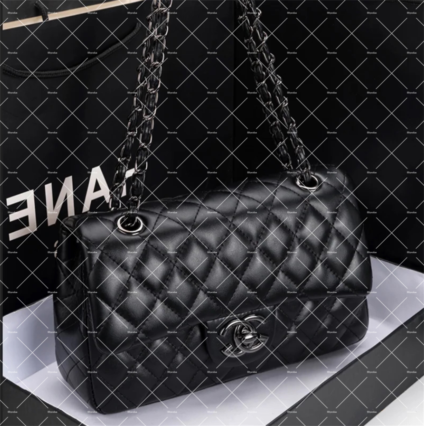 Designer Bags Luxurys Women Shoulder Chain Bag Clutch Flap Bag Wallet Check Purse Double Letter Solid Hasp Waist Square Stripes luxury Handbag Female backpack bag 9A