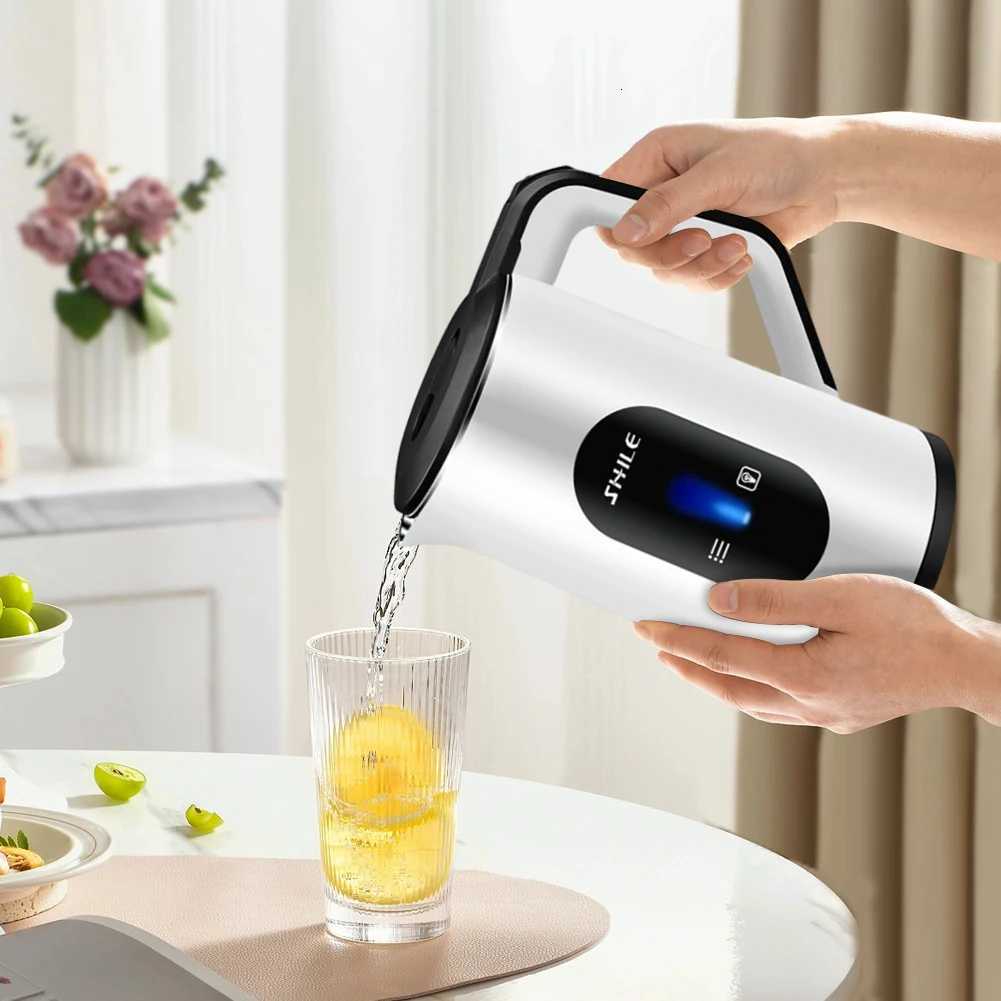 22L Stainless Steel Electric Digital Display Large Tea Kettle Auto-Shutoff Multifunctional Tea Pot for Making Tea and Coffee Y251114