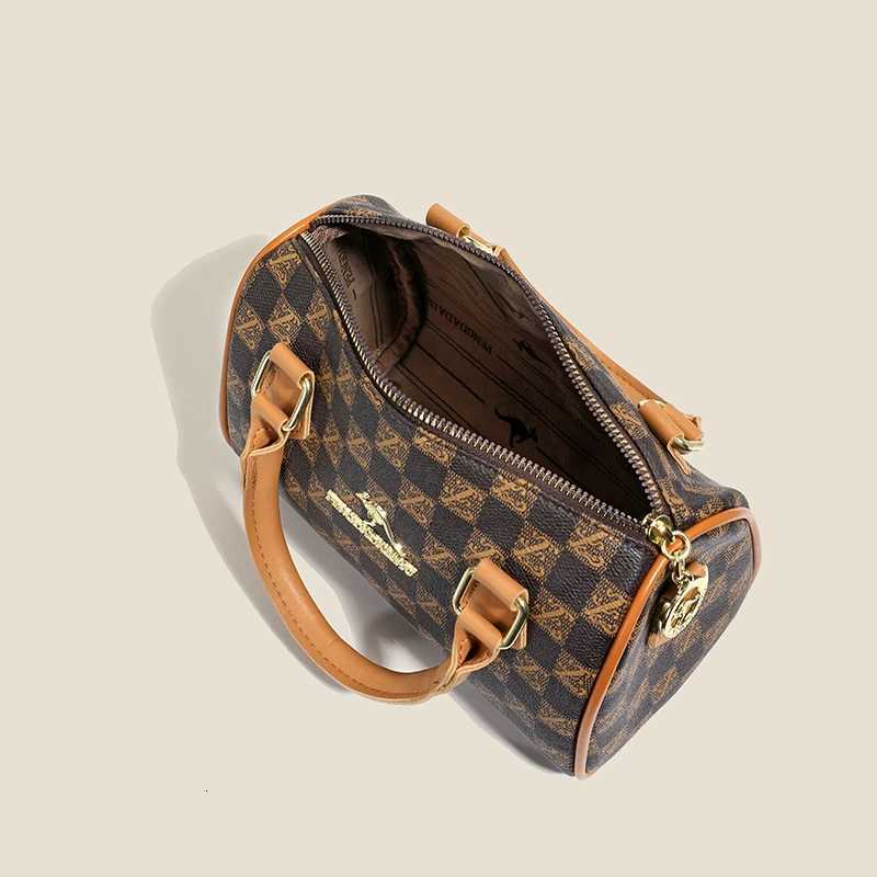 New vintage printed Boston handbag trendy bags versatile messenger bagW251115