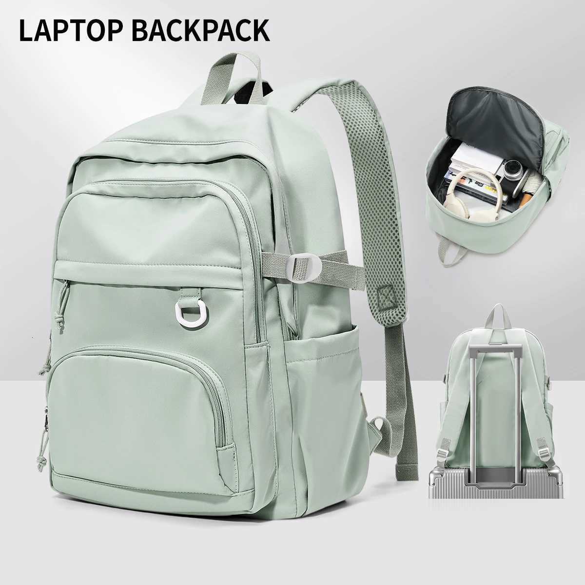 School Backpack for Women Teenagers Girls Boys Childrens School Bag Casual Travel Laptop Backpack College Bookbag Work DaypackW251114