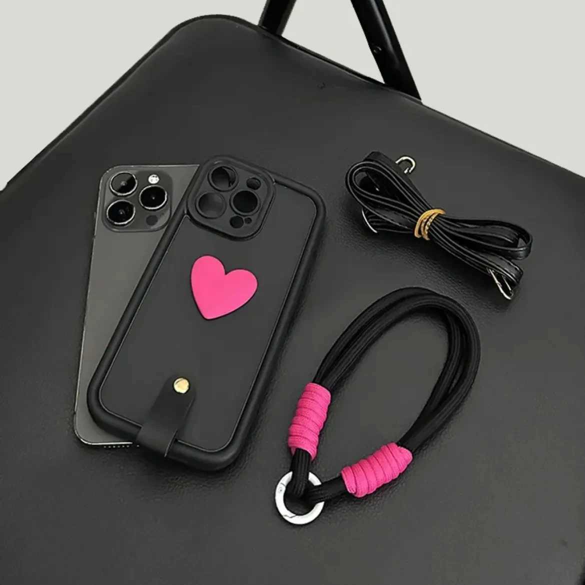 Crossbody Lanyard Wrist Strap Stand Phone Holder Case for iPhone 17 Air 16 16e 15 14 Plus 13 12 11 Pro XS Max XR 8 7 Plus Cover J251202