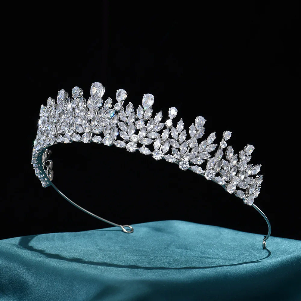 Bride Crowns For Wedding Headpieces Princess Bridal Headband Tiaras Crown For Quinceanera Women Diadem Prom Headdress 250414
