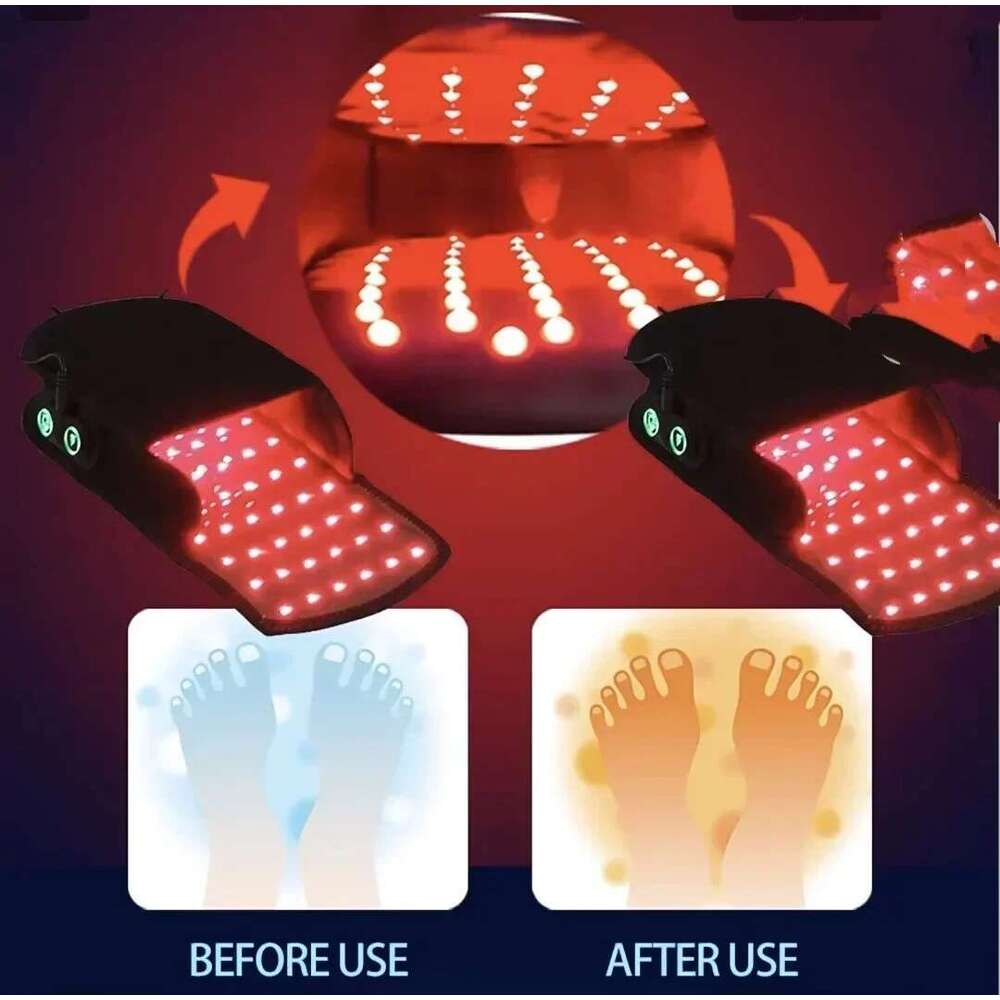 LED therapy boots Massage hine Kneading Compress Heating Shiatsu Multifunctional Foot Calf Massager Health Care