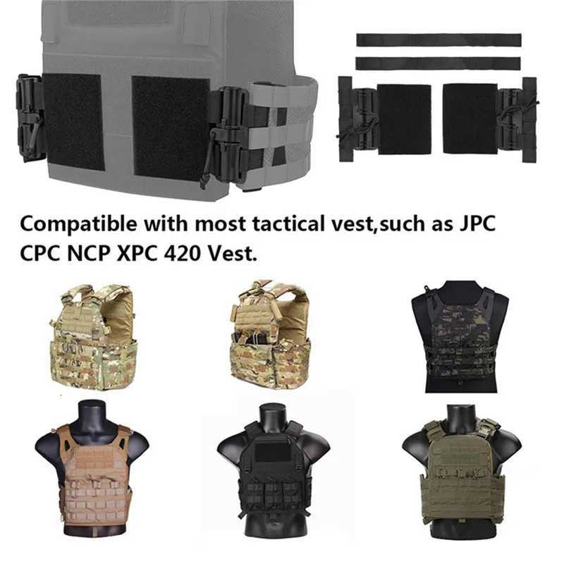 Outdoor Hunting Vest Quick Release Buckle Protective Vest Quick Release Button JPC Vest Accessories Detachable Buckle Cover XJ251114