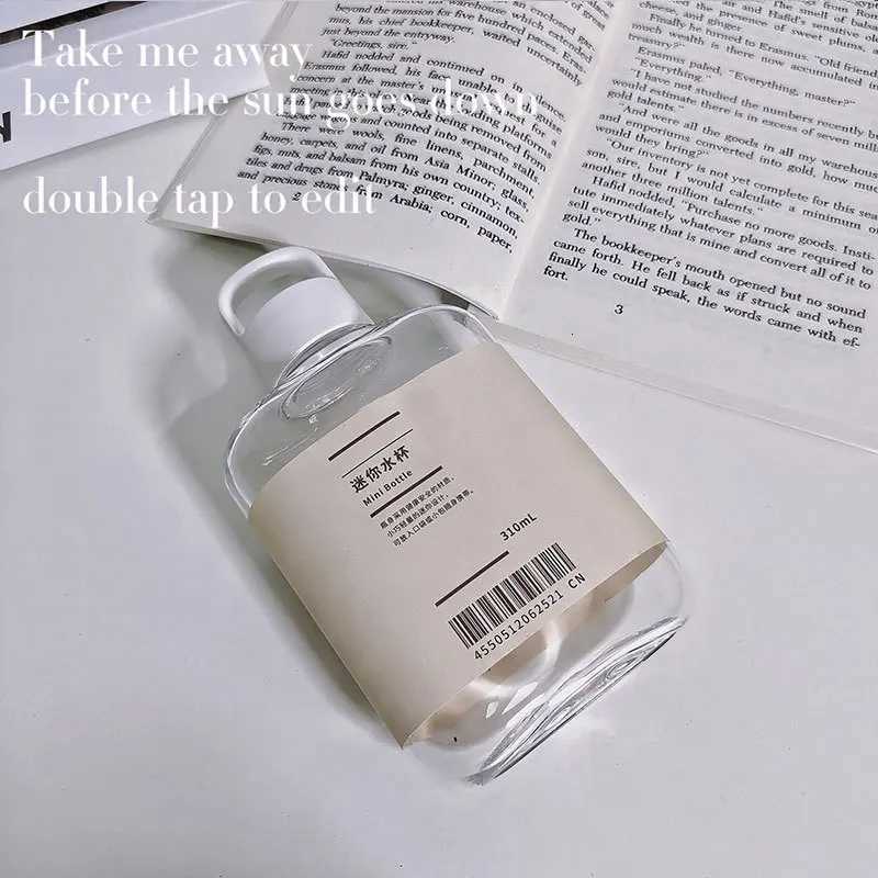 310Ml Small Water Bottle Advertising Cup Simple Portable Water Cup High Temperature Ins High Value Pocket Handy CupW251114