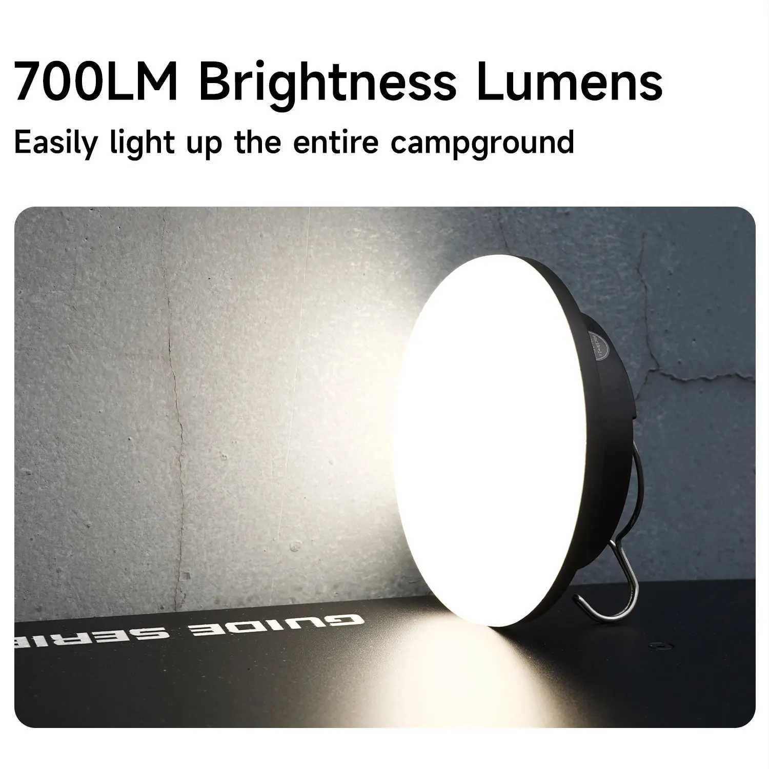 MOSLIGHTING 4000mAh Camping Light Rechargeable Outdoor Emergency Lighting Waterproof Portable Hanging Night Lamps Camping Light M251115