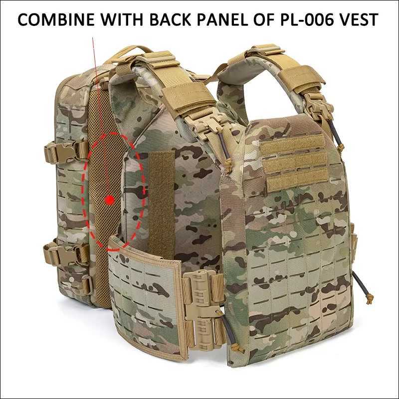 1000D Nylon Hunting Backpack Molle Plate Carrier Bag Lightweight Hiking Rucksack Compatible with Vest Sports Backpack XJ251114