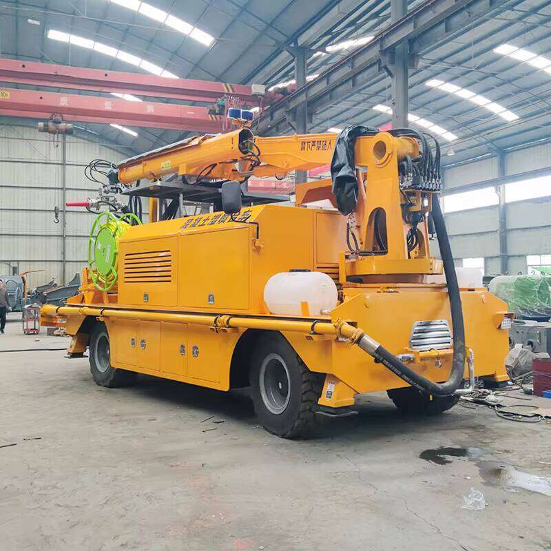 Tunnel Construction Usage YUGONG 30 Cubic Meters Shotcrete Robotic Wet Concrete Spray Shotcrete Machine for Sale