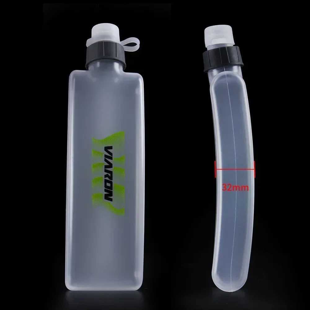 400ML Sport Water Bottle Push-Pull Spout Arc Leak-proof Waist Bag Hydratio Bottle Gym Fitness Running Cycling Water BottleW251114