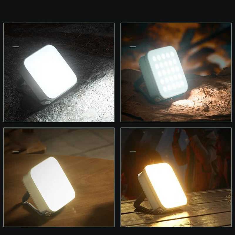Warsun Camping Lights SMD Rechargeable Outdoor Hanging Lights Portable Fill Light Work Maintenance Lighting M251115