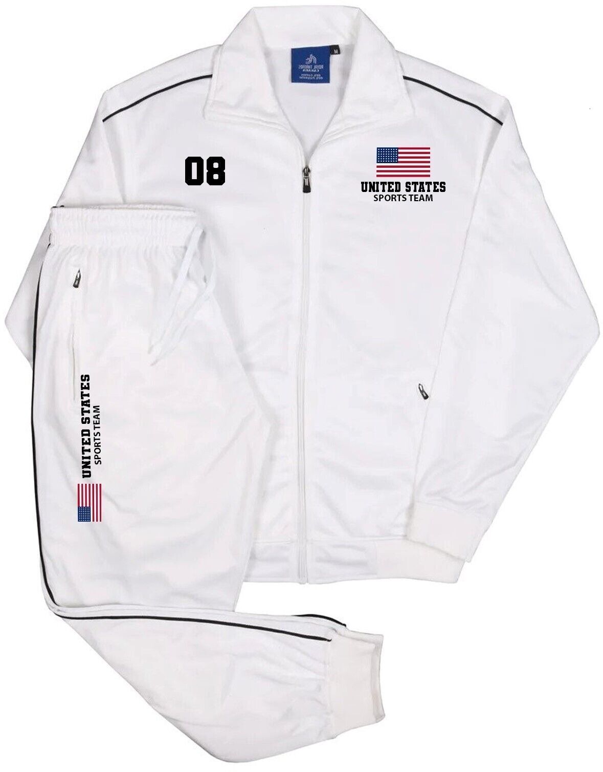 Tracksuit Jogging Men's Outfit Sports Styg