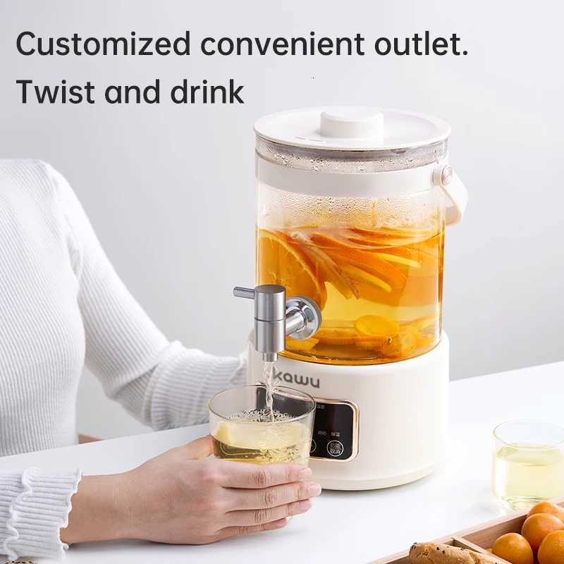 Intelligent constant-temperature electric kettle with large capacity suitable for brewing flower and fruit tea and making soup Y251114