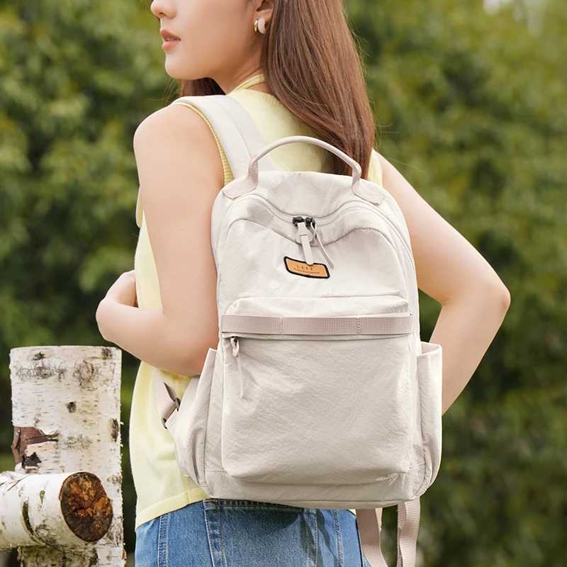 LEFF New Fashion Backpack For Women High Quality Outdoor Travel Waterproof Backpacks Laptop Commuting Bag High End Female BagsW251114