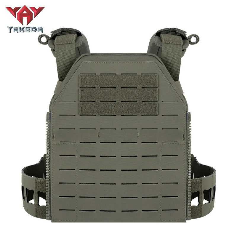 YAKEDA molle system waist quick-release hunting vest with wear-resistant and tear-resistant material XJ251114