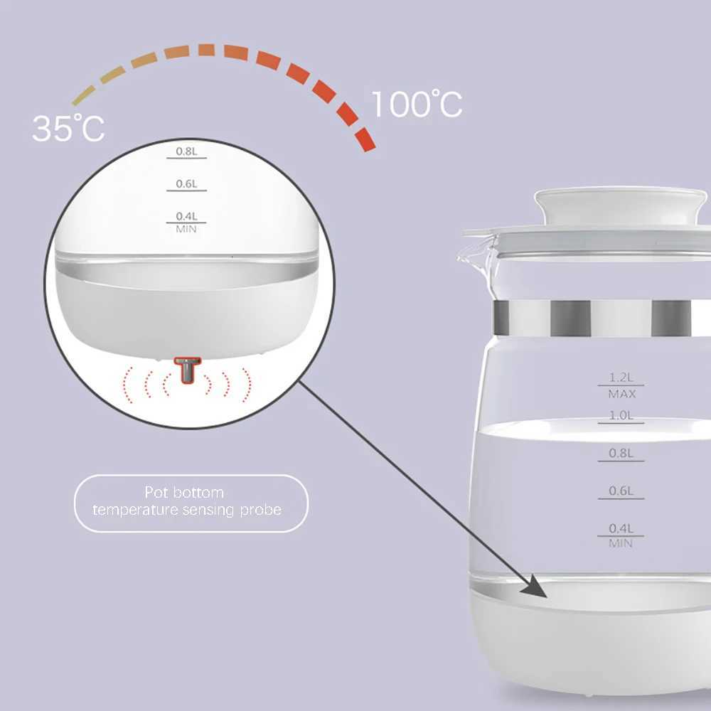 12L Thermostatic Milk Kettle 220V Baby Water WarmerIntelligent Milk Heating ThermosConstant Temperature Pot Y251114