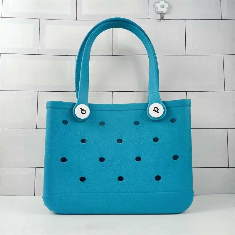 Waterproof outdoor mini travel beach bag hole small bag handheld W250415