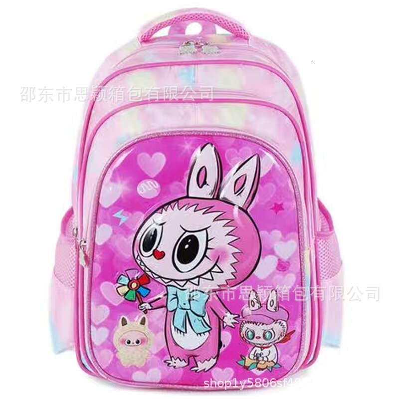 New LABUBU Cute Cartoon Boys and Girls Elementary School Students Trendy Large Capacity Leisure Backpack
