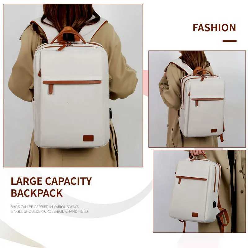 New Computer Bag Backpack Mens and Womens Large Capacity Travel Commuting Business College Student BackpackW251114