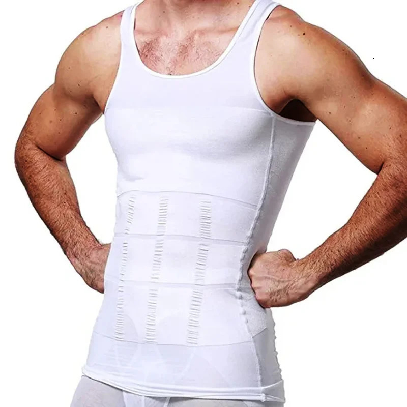 YBFDO Men Shapewear Undershirt Slimming Belly Shapewear Tummy Control Undershirt Body Shaper Waist Corset Tank Tops Underwear 250415