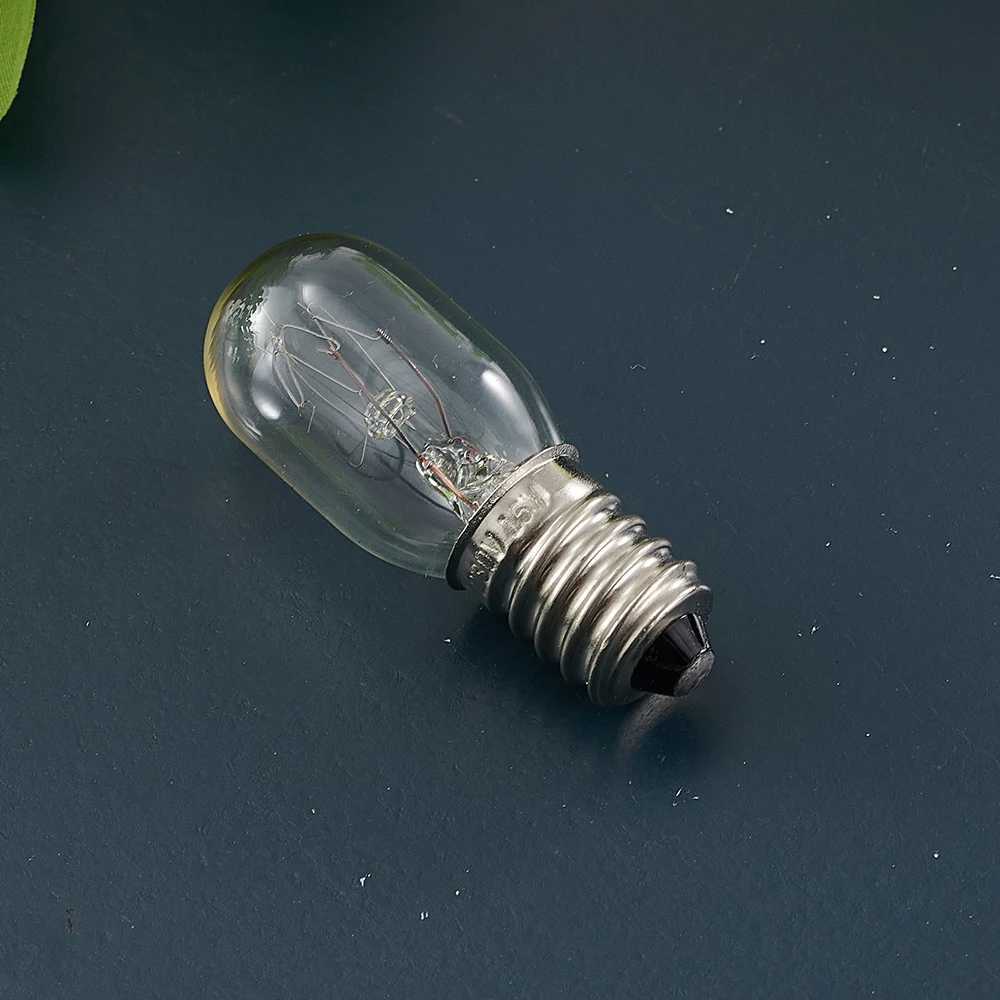 10PCS E14 Salt Lamp Globe Bulb 15W AC220V-240V Vintage Incandescent Bulbs Refrigerator Oven Light Bulbs Replacement C251115