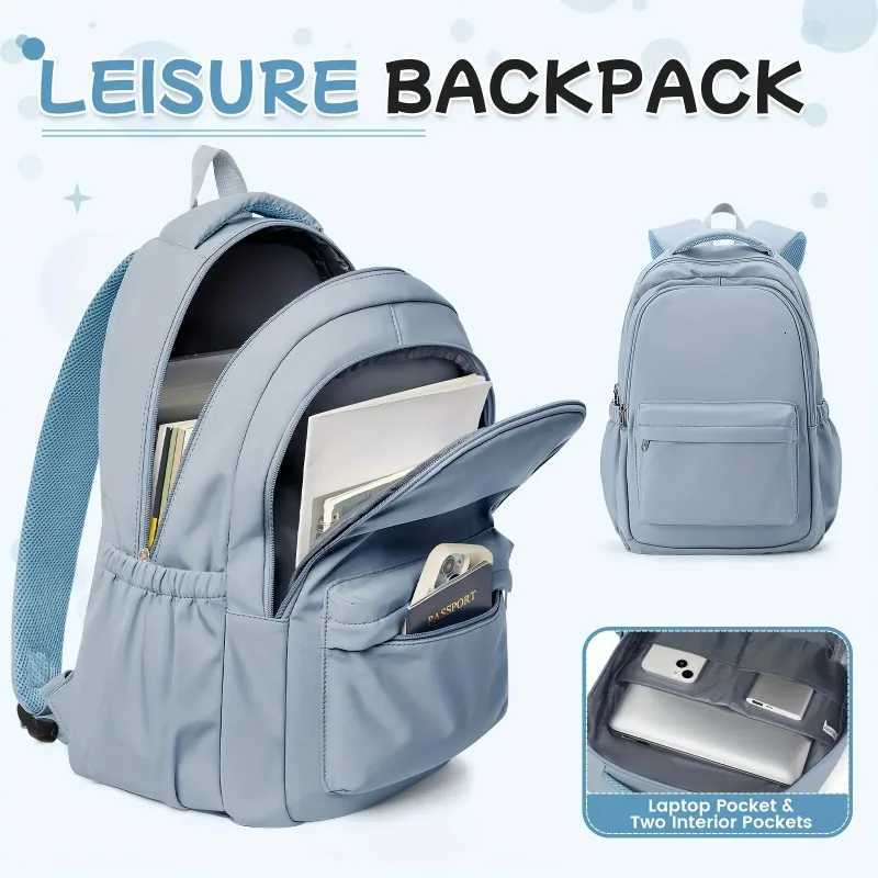 Backpack for Female College Students High School Girls Middle School Girls Versatile Suitable for Boys Daily Outdoor UseW251114