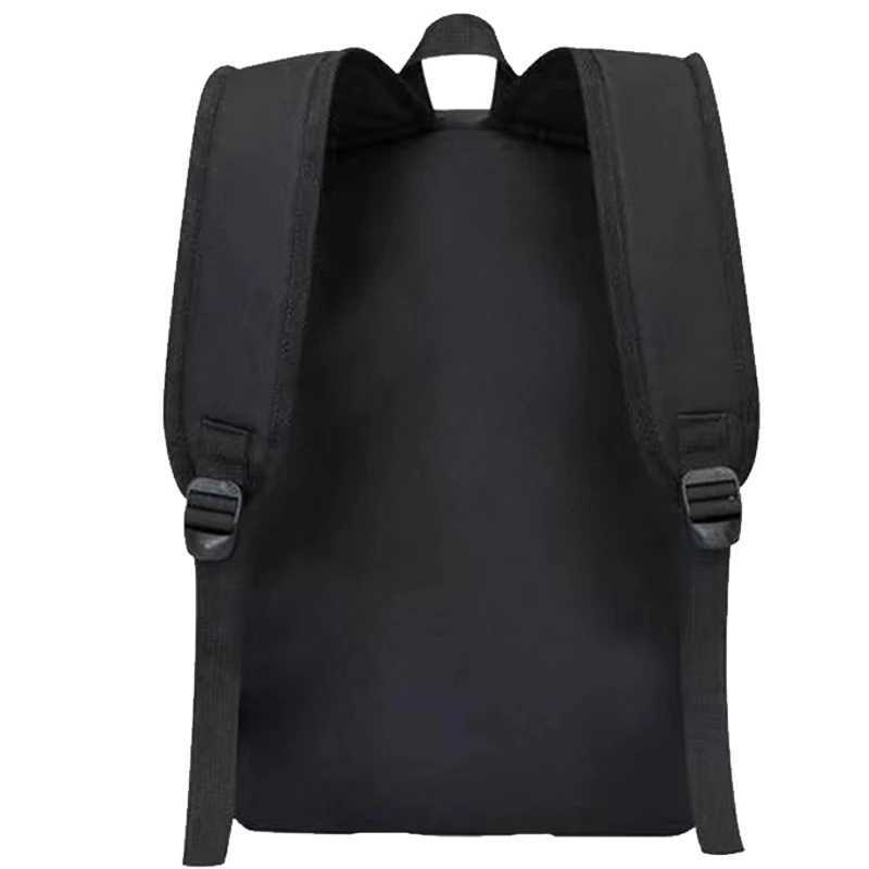 15 Inches Versatile Backpack Trendy Washable Oxford Cloth Computer Bag Black Gray Blue Red School Student Backpack UnisexW251114