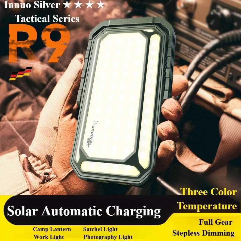 Mountainhiker Outdoor camping light with ultra long battery life solar charging outdoor car camping multi-functional main light M251115