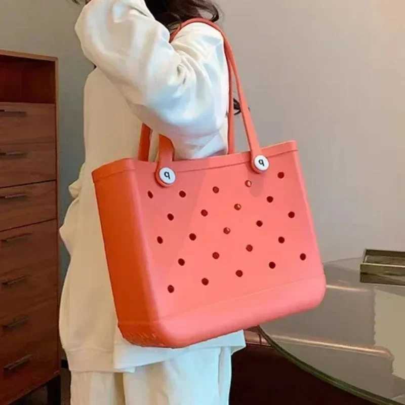 Big Burger Bag EVA Beach Bag Summer Park Handbag Nansha Beach Bag Womens Beach Bag Summer Water Park Handbag W250415