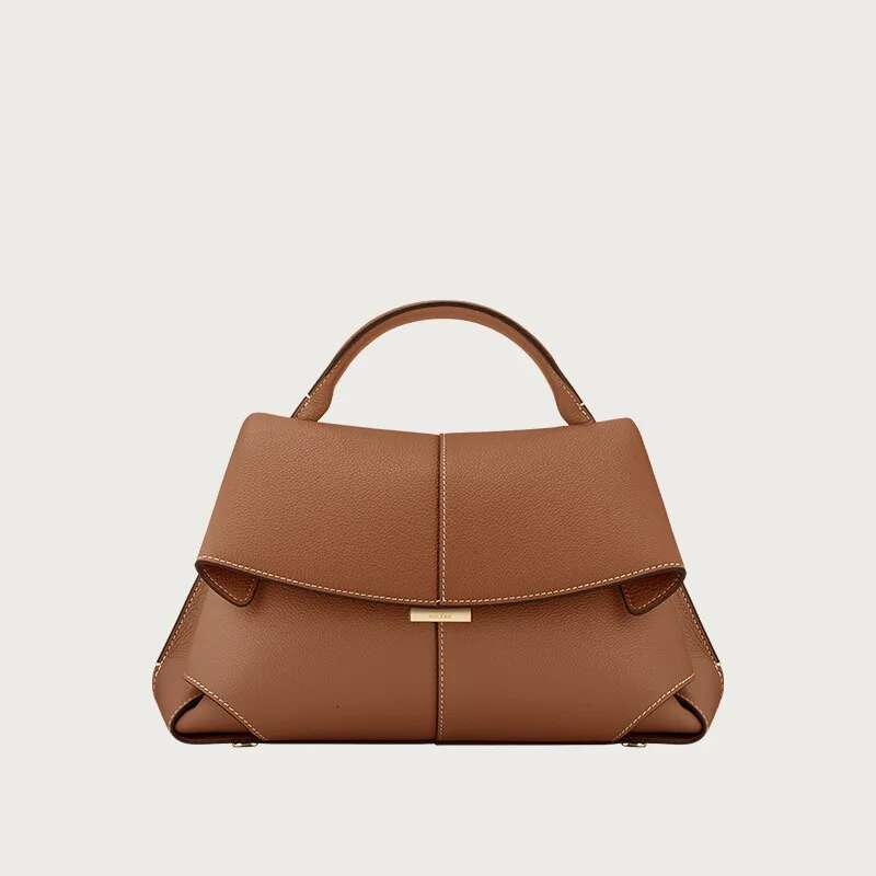 French Smile Bagfrench Leather Women's Bagelegant, Versatile And Stylish Handbag Shoulder Bag