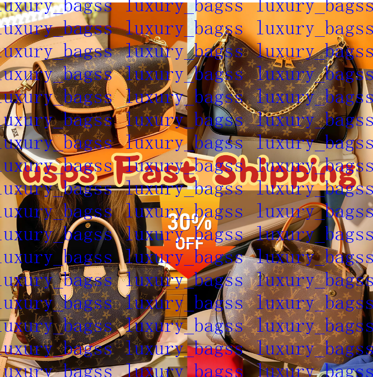 5A M41053 Handbags Luxurys Women Embossing Leather Shoulder Bags Top-Handie Bags Purse Lady Messenger Bag Purse Designers Handbag Tote MONTAIGNES Woman Wallet