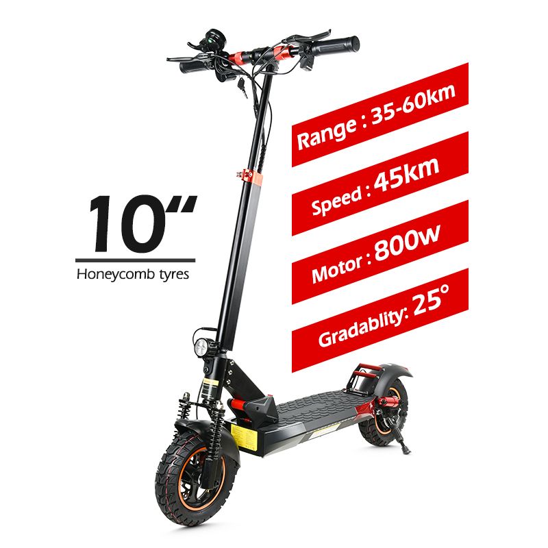 2026 Mankeel MX-14 10 Inch Off-road Tire Kick Electric Scooter 48V 15Ah 45km/h Foldable E-Scooter 500W Motor Electric Scooter For Adult