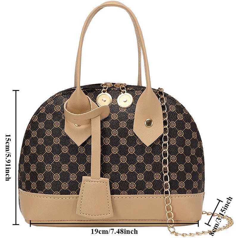 Womens shoulder bag fashion polka dot print handbag personality collision color shoulder bag shell crossbody bagW251115