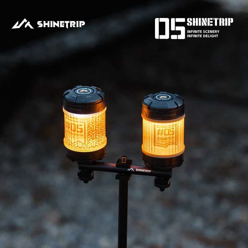 ShineTrip 38 light USB Rechargeable Camping Lanterns Rotatable bottom Infinite dimming 1000mAh Mini LED Flashlights M251115