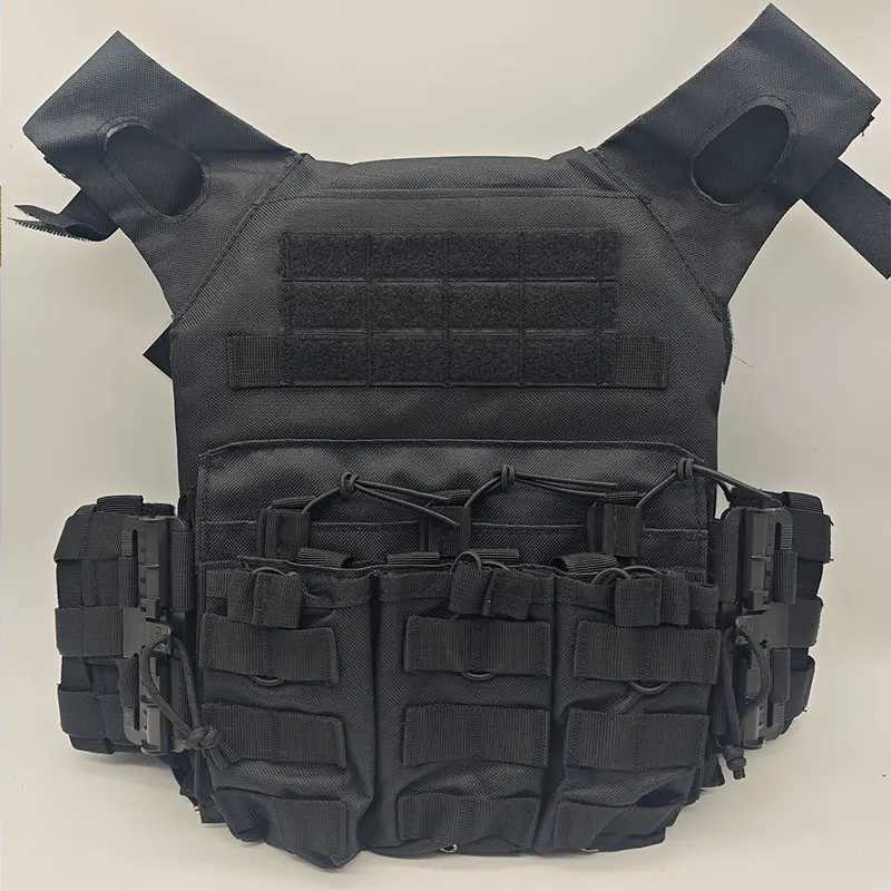 New JPC Tactical Vest Quick Release Buckle Triple Magazine Pouch Hunting Carrier Airsoft Accessory MOLLE Army CS Game Vest Gear XJ250730XJ251114