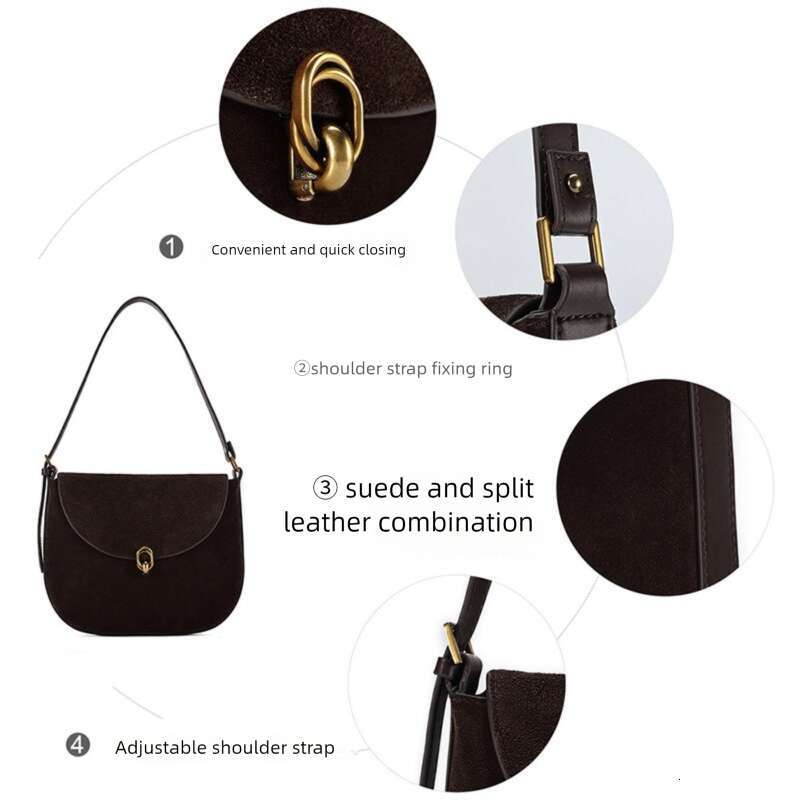 Luxury Bag Designer JOGUJOS New Fashionable Genuine Leather Large Capacity Underarm Commuter Shoulder Women S Bag