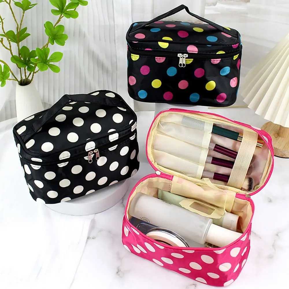 Makeup Bag with Mirror Cvenient Makeup Accessories Storage Organizer Travel Makeup Bag Waterproof Makeup Bag Home UseXJ250415
