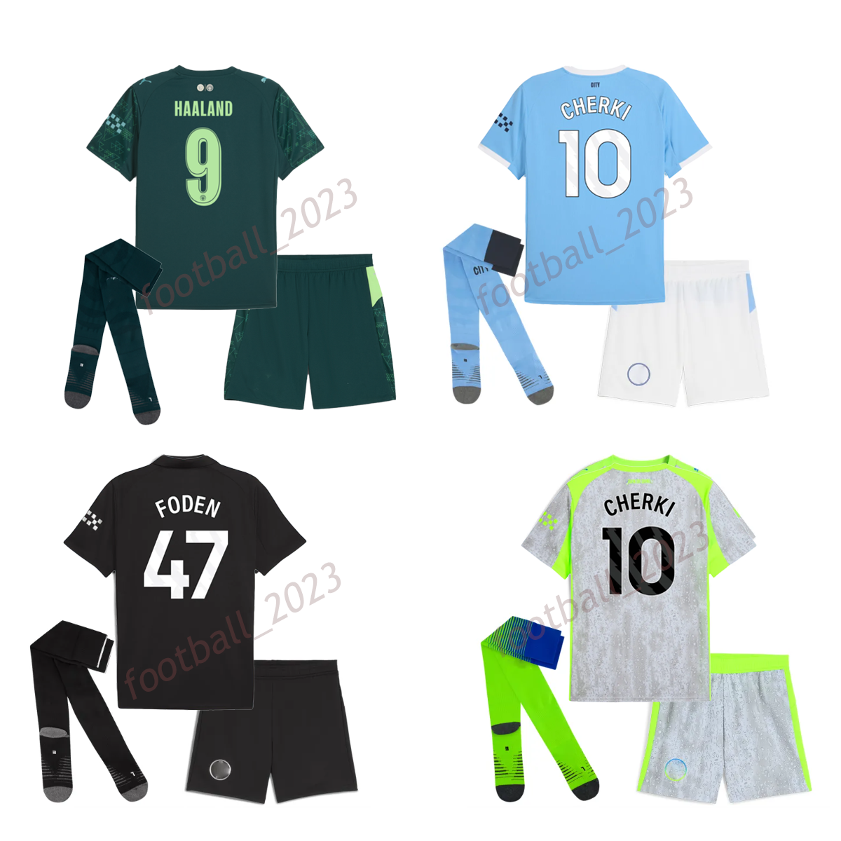 MARMOUSH HAALAND CHERKI 25 26 SOCCER JERSEYS REIJNDERS FODEN SAVINHO MAN 2025 2026 RODRIGO GVARDIOL AIT-NOURI CITY kids football kit