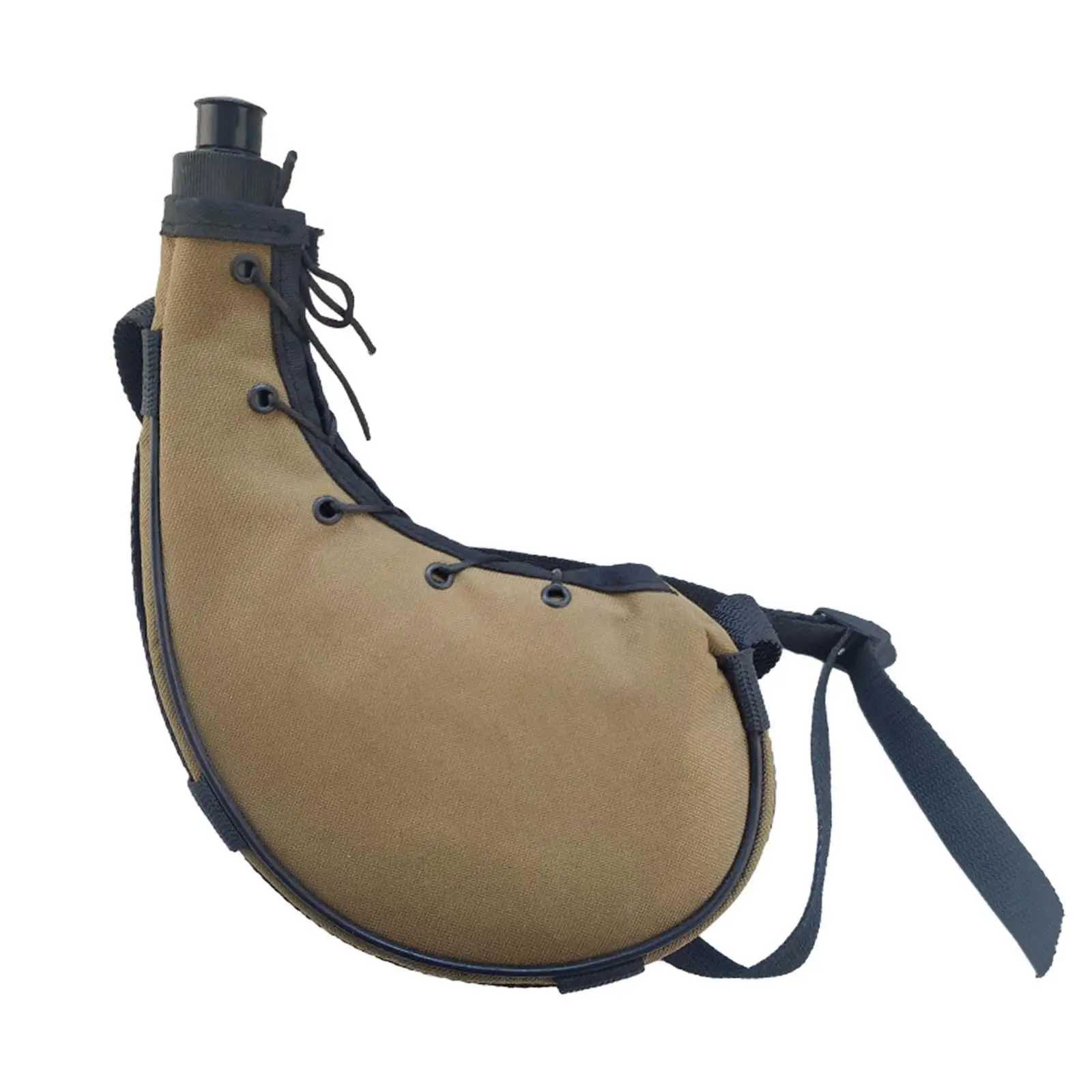 Outdoor Bottle Oxford Cloth Leakproof Water Bottle Water Kettle Sport Bottles for Running Traveling Fishing Hunting CampingW251114