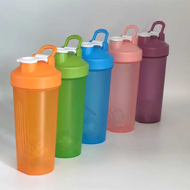 600ml Protein Shaker Bottle Protein Powder Shake Cup for Gym Ffitness Shaker Scale Portable Water Bottle Slushy CupW251114
